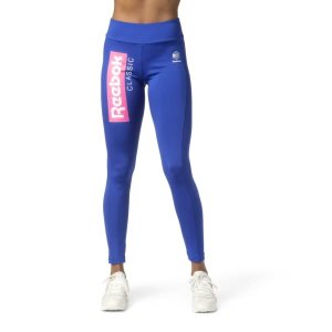 Reebok Classic R Leggings Damen - Königsblau - DE 046-YXU